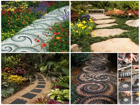 27 Unique And Creative Diy Garden Path Ideas Remodeling