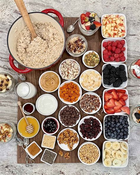 Top Your Own Oatmeal Board The Bakermama
