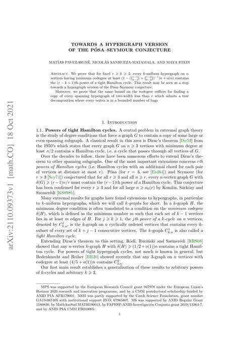 Pdf Towards A Hypergraph Version Of The Posa Seymour Conjecture