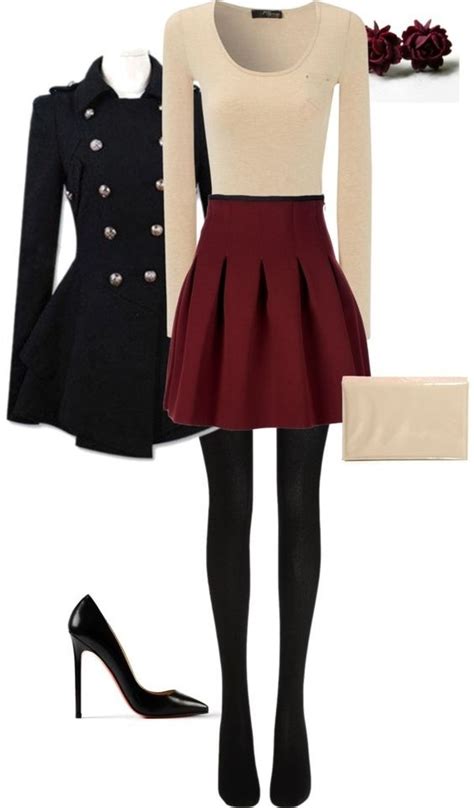 12 best classic polyvore outfits for winter 2023 warm winter outfit sets her style code
