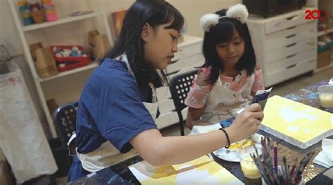 Bergabung dengan lingkungan yang mendukung bakatmu. Serunya Anak Kepo Mengasah Bakat di Kelas Kesenian