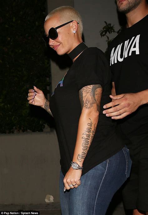 Amber Rose Shows Off Her Curves In Clingy Lbd While Out With Mom