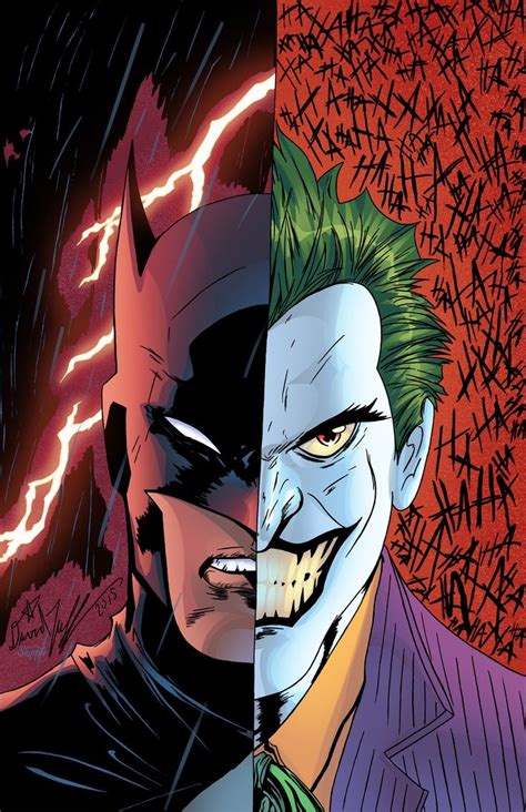 Batman and the Joker, Jeremiah Skipper | Batman illustration, Joker