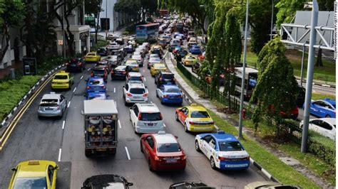 Singapore Slaps Limit On The Number Of Cars On Its Roads