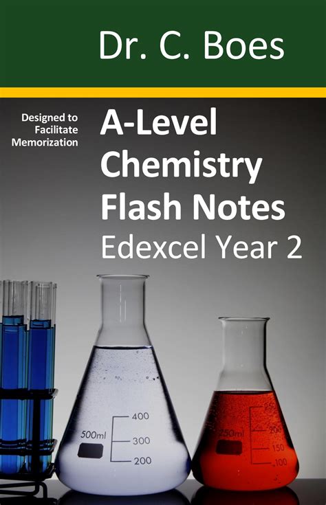 A Level Chemistry Flash Notes Edexcel Year Paperback Store A