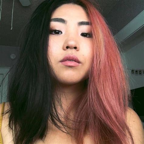 I bleached my hair twice before doing this. Black and Red Hair Color | Hair color for black hair, Half ...