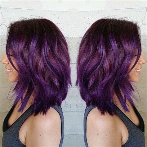 50 gorgeous purple ombre hair ideas for women 2023 guide