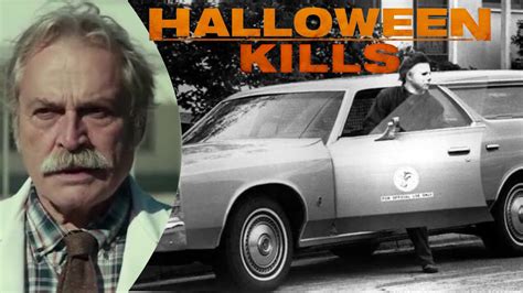 Halloween Kills 2021 🎃 Dr Sartain Taught Michael Myers How To Drive