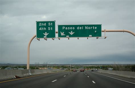 State Road 423 Paseo Del Norte Aaroads New Mexico