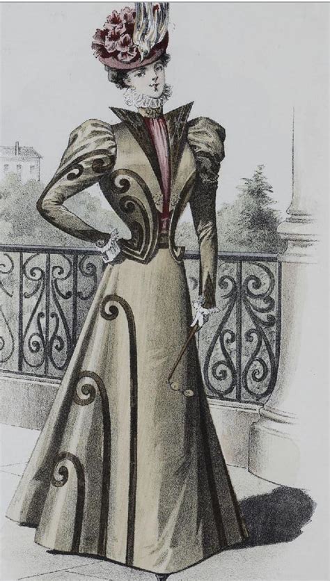 Dress 1897 Historical Fashion Victorian Victorian Era Fashion