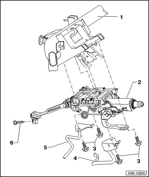 Volkswagen Tiguan Service And Repair Manual Steering Column And