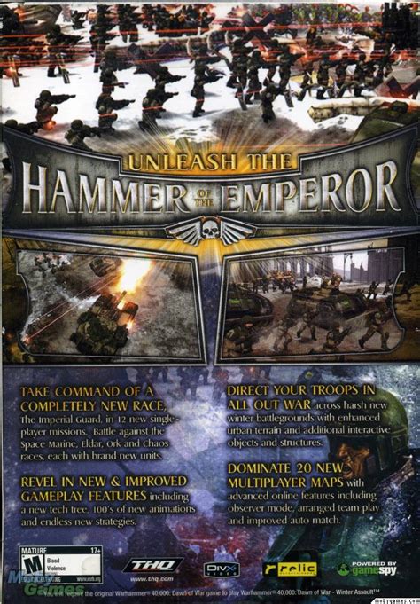 Picture Of Warhammer 40000 Dawn Of War Winter Assault