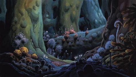 Nausicaa Of The Valley Of The Wind And Inspirational Forests Studio