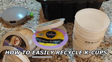 Easy Recycle Keurig K Cup Coffee Pod Youtube