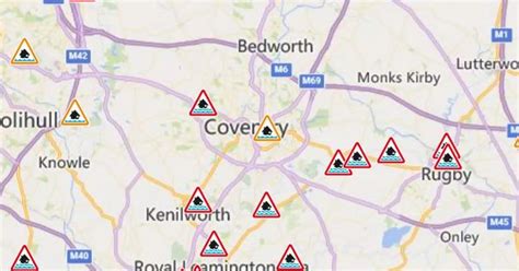 Full List Of Flood Warnings And Alerts In Coventry And Warwickshire In