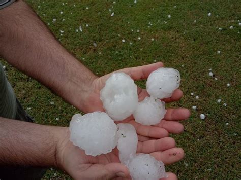 Rockhampton Region Hit By Huge Hail Stones The Courier Mail