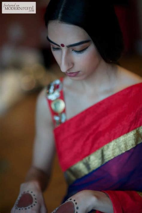 pretty colors and the saree border is beyond the words love it engagement makeup pretty