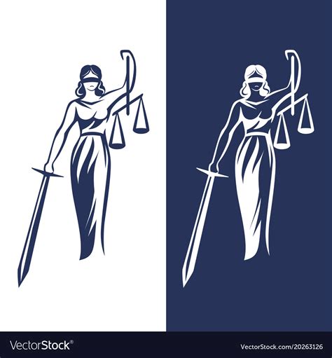 Lady Justice Stencil