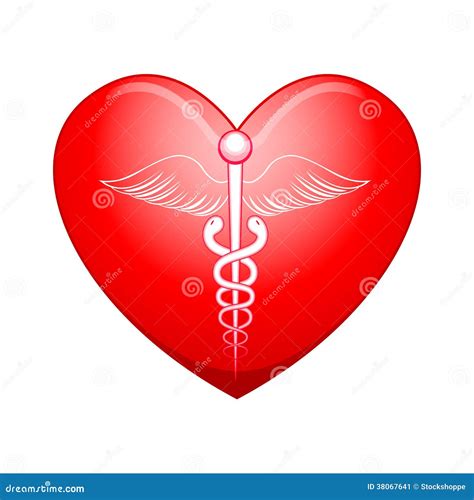 Símbolo Médico En Corazón