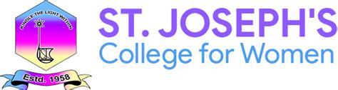 Logo Name St Josephs College For Women