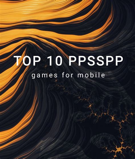 Top 10 Ppsspp Games For Mobile