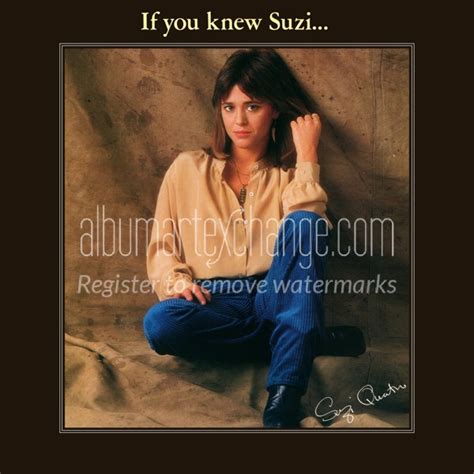 Album Art Exchange If You Knew Suzi By Suzi Quatro Album