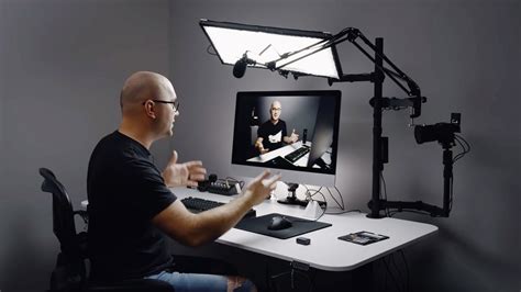 How To Set Up A Complete Youtube Studio On A Single Desk