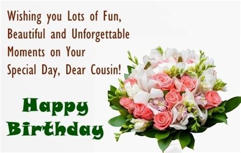 You're one of the most important parts of my life. Best Birthday Wishes For Cousin - Top Cousin Birthday Wishes