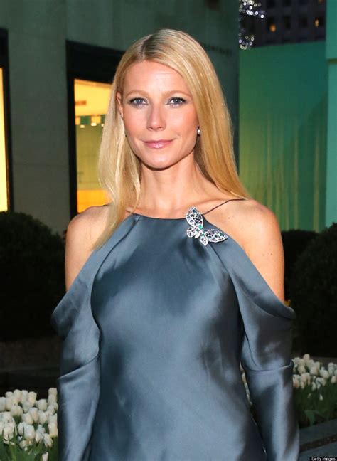 Gwyneth Paltrow Stuns In Shoulderless Gown At Tiffanys Ball Misses