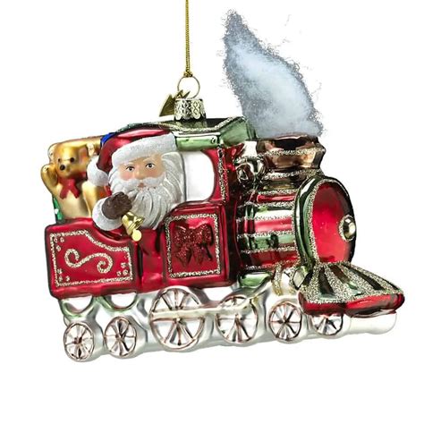 Top 25 Glass Train Christmas Ornaments Toy Train Center