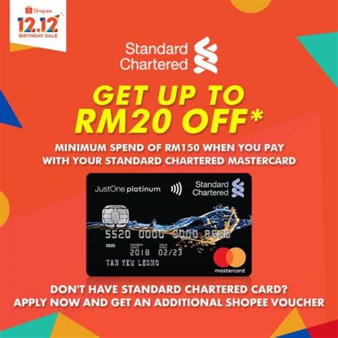 Standard chartered platinum debit card. Shopee 12.12 Sale FREE RM20 OFF Voucher Promotion With ...