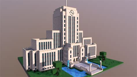Vancouver City Hall 3d Model By Mazout 059dae4 Sketchfab