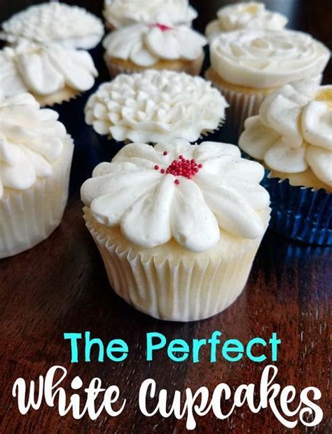 Fluffy White Cupcakes Are Made Perfect With A Cake Mix And