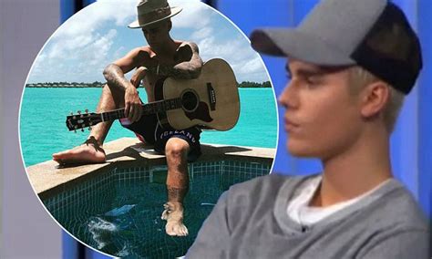 Justin Bieber Jokes About Full Frontal Naked Bora Bora Shots