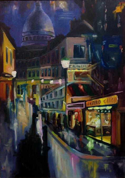 Montmartre Painting By George Dadiani Fine Art America
