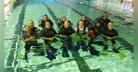 Chesterfield In Rescue Dive Team Firefighters Police Training Firehouse