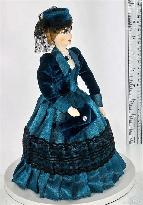 Russian Doll Porcelain Doll In Blue Dresses Anna Karenina Etsy