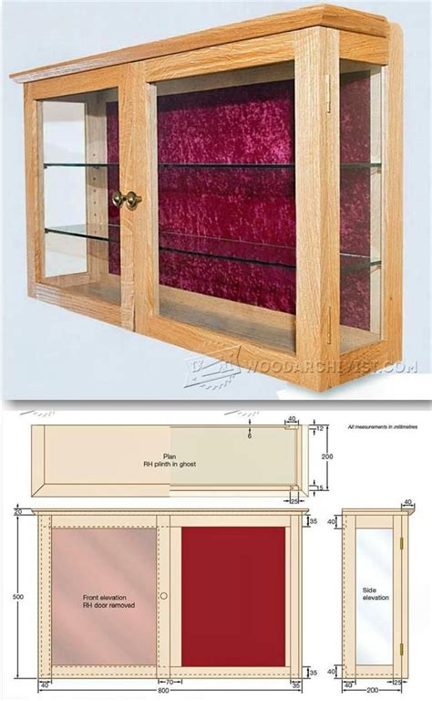 Wood Display Cabinet Plans Woodglass Display Cabinet Working