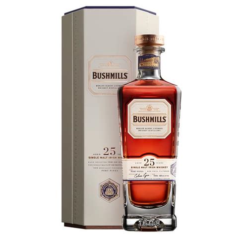 Bushmills 25 Year Old Single Malt Whiskey 700ml 46 Vol Buy Now