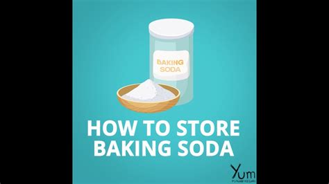 How To Store Baking Soda Youtube