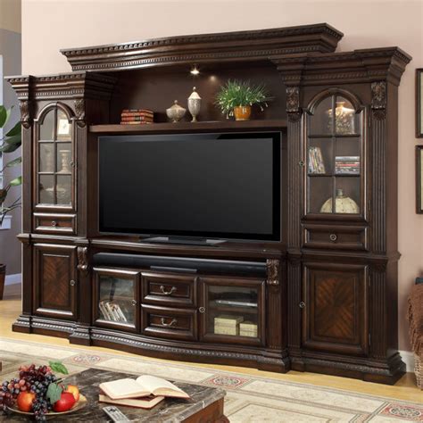 Darby Home Co Friedlander Solid Wood Entertainment Center For Tvs Up To
