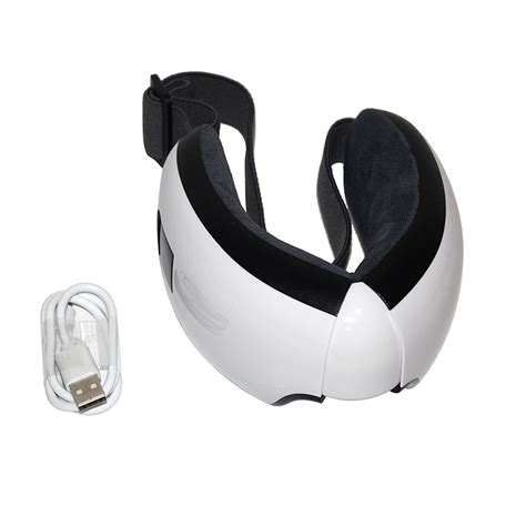 Foldable Electric Eye Massager Heat Compression Wireless Bluetooth