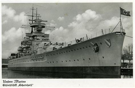 Schlachtschiff Scharnhorst Um 1941