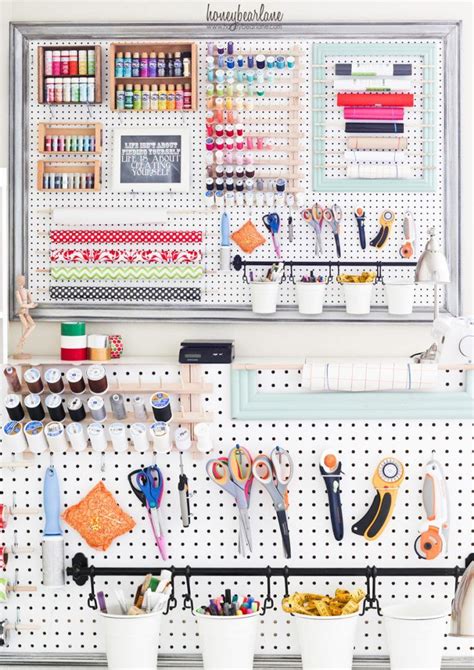 31 pegboard ideas for your craft room well the word is finally out, i'm putting a pegboard in the craft room ! Ultimate Pegboard Organization Guide for Craft Rooms ...