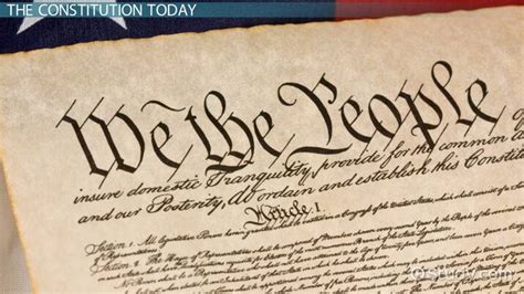 The Us Constitution Lesson For Kids Definition And Facts Lesson