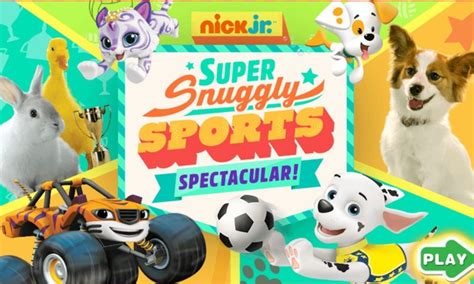 Nick Jr Super Snuggly Sports Spectacular Numuki