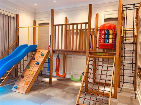 Customized Indoor Kids Wooden Equipment Structure