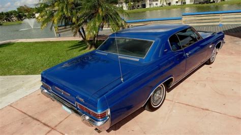 Chevrolet Caprice Two Door Sport Coupe 1966 Blue For Sale