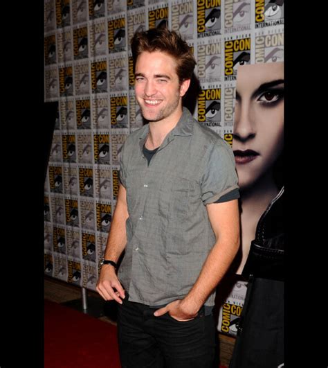 Photo Robert Pattinson lors de la présentation durant le Comic Con à San Diego de Twilight