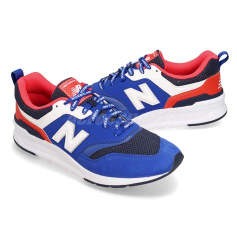 Browse our online store today! New Balance CM997HEB D Blue White Red Men Running Casual ...